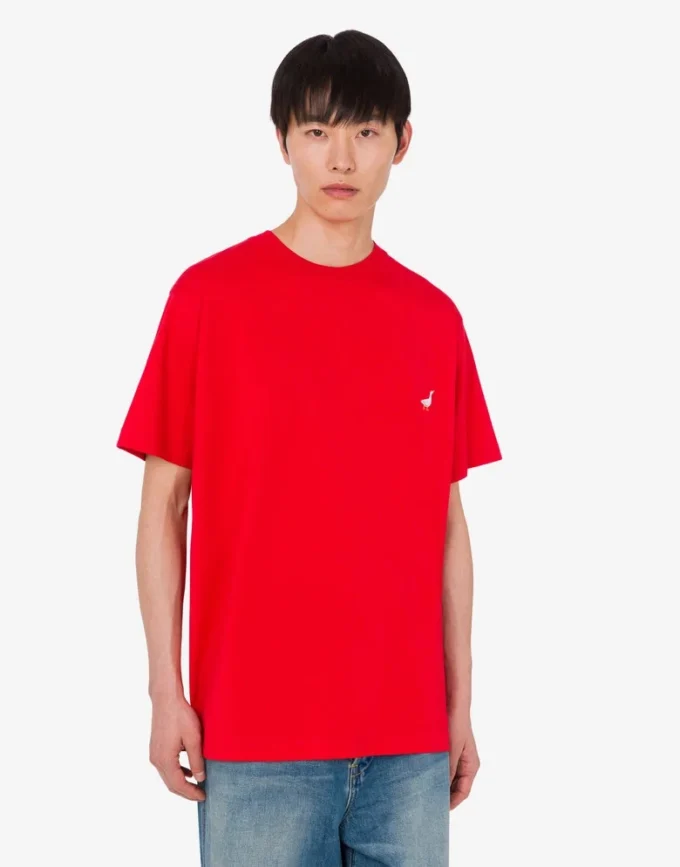 T-shirt en jersey de coton biologique Goose