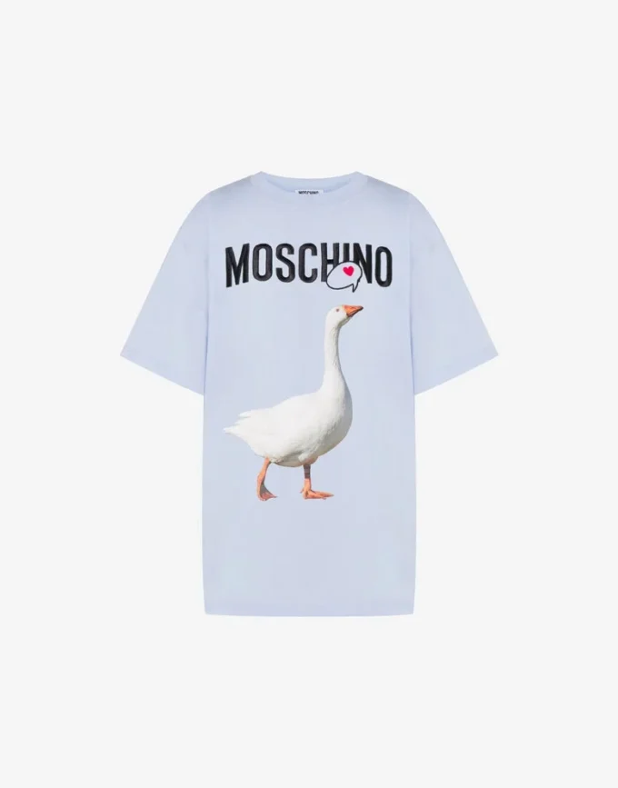 T-shirt en jersey de coton biologique Goose