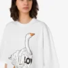 T-shirt en jersey de coton biologique Goose T-shirt en jersey de coton biologique Goose