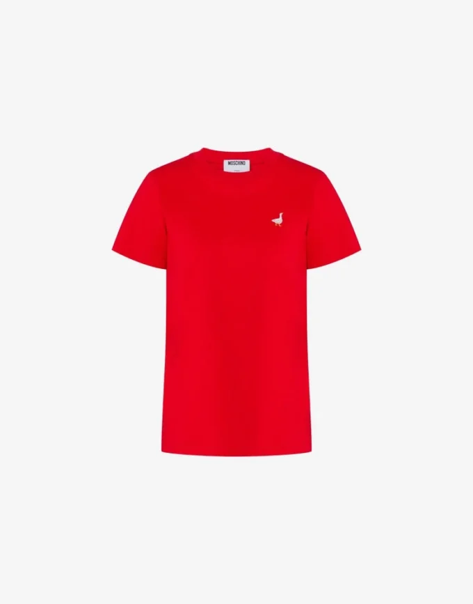 T-shirt en jersey de coton biologique Goose T-shirt en jersey de coton biologique Goose