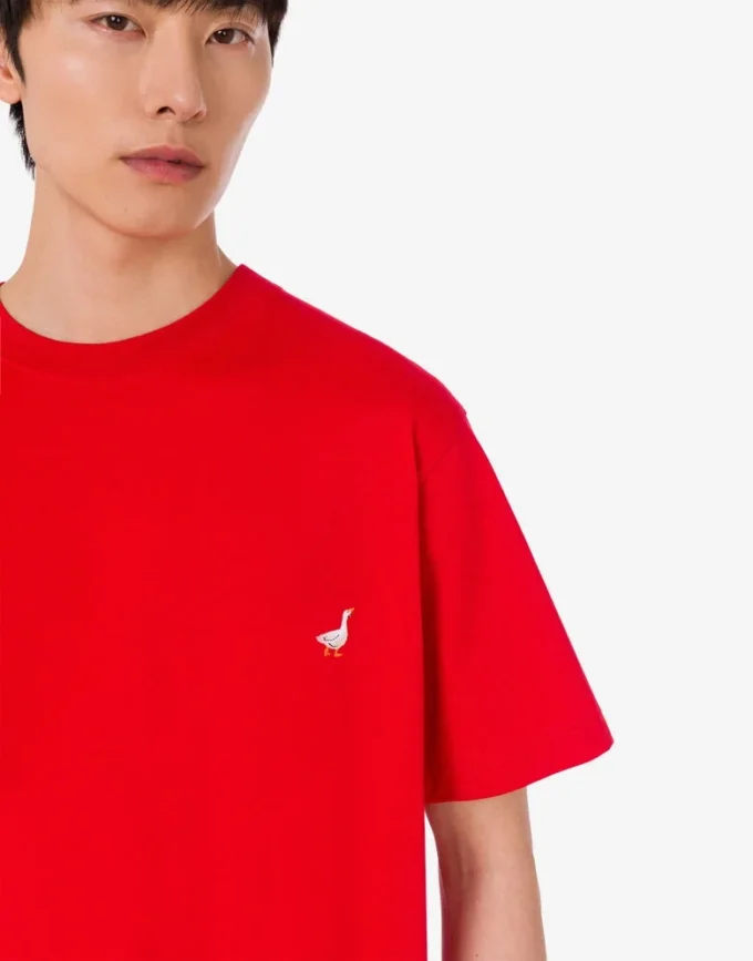 T-shirt en jersey de coton biologique Goose
