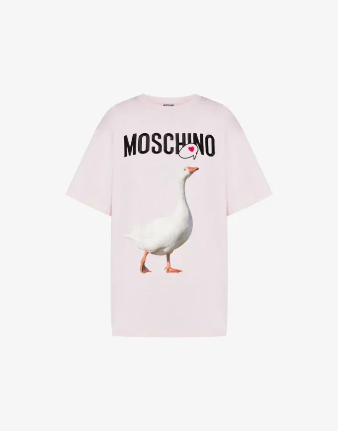 T-shirt en jersey de coton biologique Goose