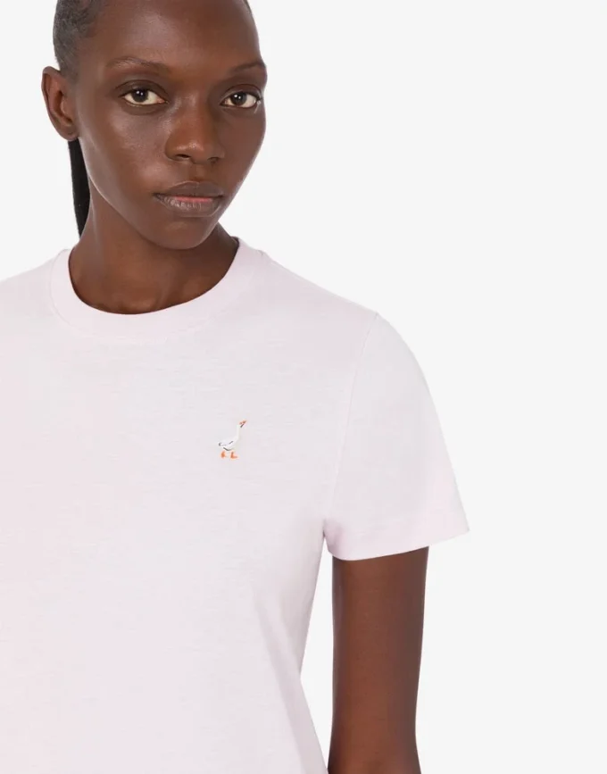 T-shirt en jersey de coton biologique Goose