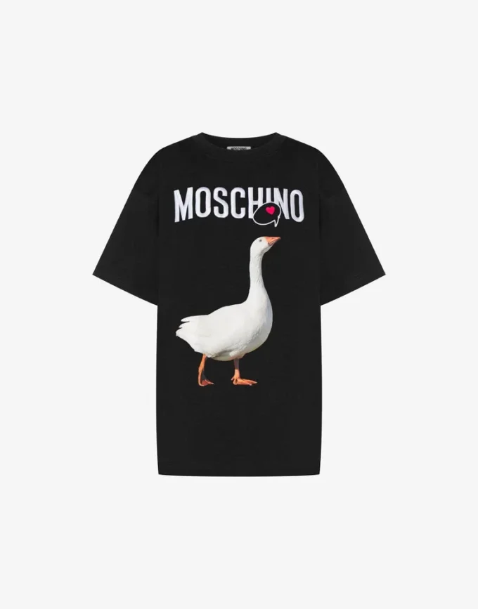T-shirt en jersey de coton biologique Goose