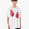 T-shirt en jersey de coton biologique imprimé