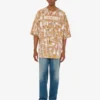 T-shirt en jersey de coton biologique imprimé T-shirt en jersey de coton biologique imprimé
