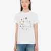 T-shirt en jersey de coton biologique imprimé