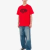 T-shirt en jersey de coton biologique imprimé