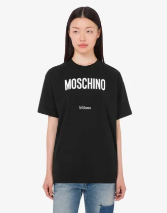 T-shirt en jersey de coton biologique imprimé