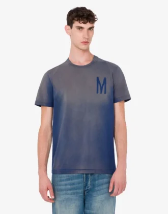 T-shirt en jersey de coton biologique imprimé