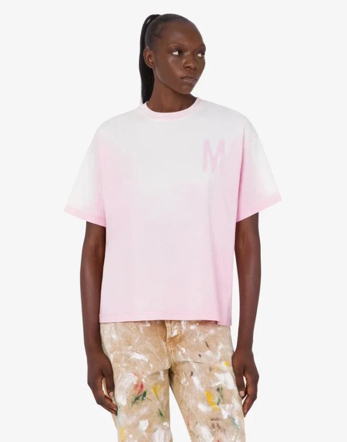 T-shirt en jersey de coton biologique imprimé T-shirt en jersey de coton biologique imprimé