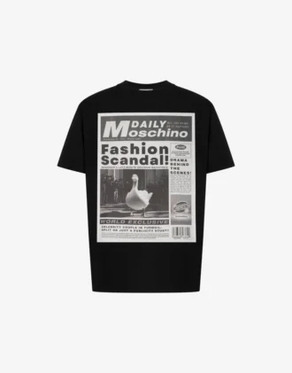 T-shirt en jersey de coton biologique imprimé