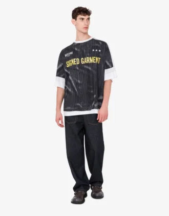 T-shirt en jersey de coton biologique imprimé