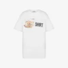 T-shirt en jersey de coton biologique imprimé T-shirt en jersey de coton biologique imprimé