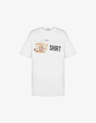 T-shirt en jersey de coton biologique imprimé