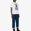 T-shirt en jersey de coton biologique imprimé