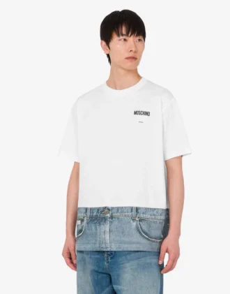 T-shirt en jersey de coton biologique imprimé