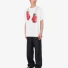 T-shirt en jersey de coton biologique imprimé