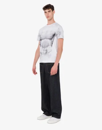 T-shirt en jersey de coton biologique imprimé