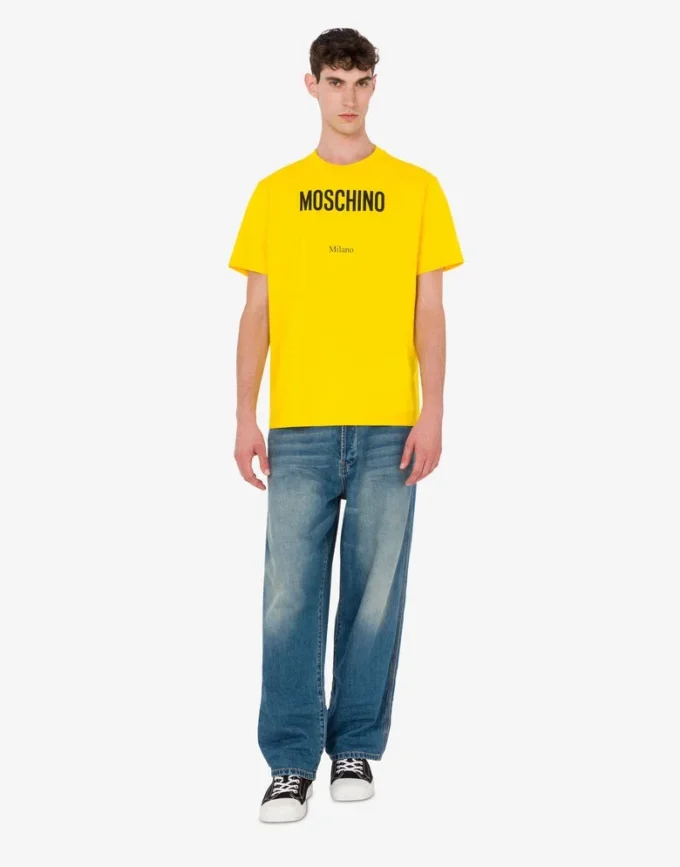 T-shirt en jersey de coton biologique imprimé