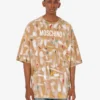 T-shirt en jersey de coton biologique imprimé T-shirt en jersey de coton biologique imprimé