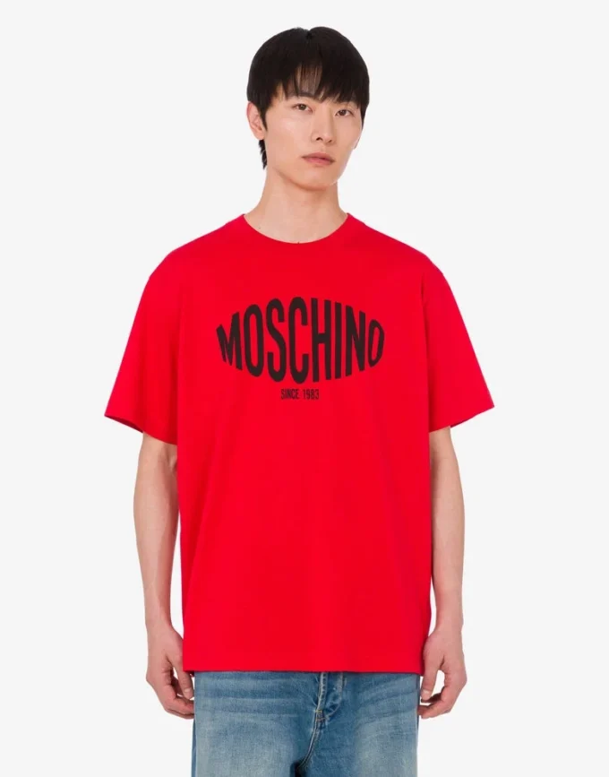 T-shirt en jersey de coton biologique imprimé