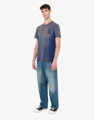 T-shirt en jersey de coton biologique imprimé