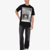 T-shirt en jersey de coton biologique imprimé
