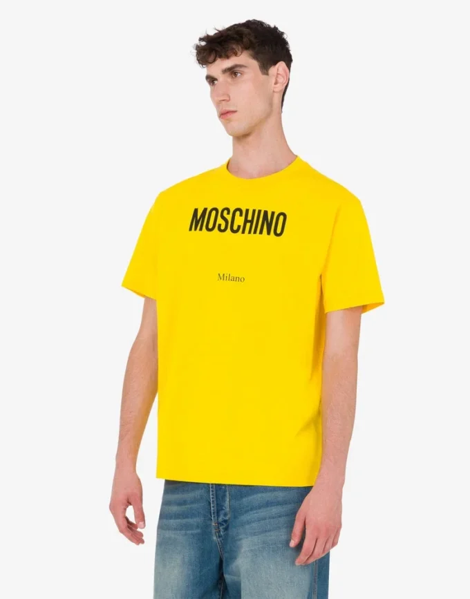 T-shirt en jersey de coton biologique imprimé