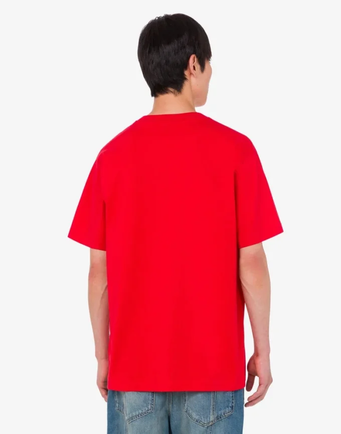 T-shirt en jersey de coton biologique imprimé