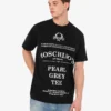 T-shirt en jersey de coton biologique imprimé T-shirt en jersey de coton biologique imprimé