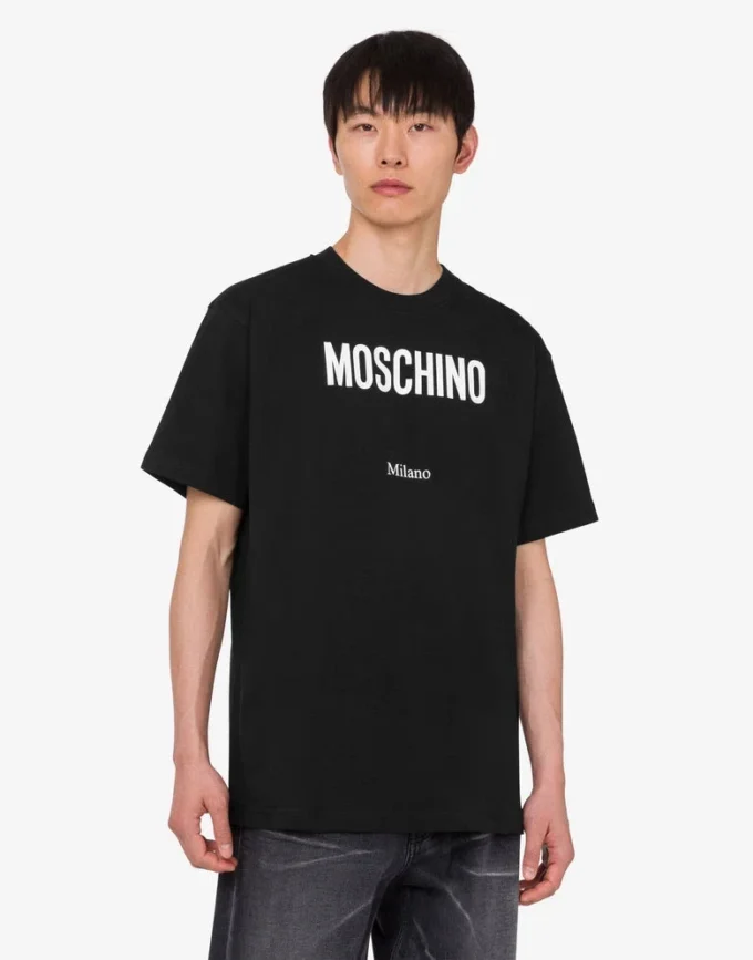T-shirt en jersey de coton biologique imprimé