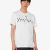 T-shirt en jersey de coton biologique imprimé
