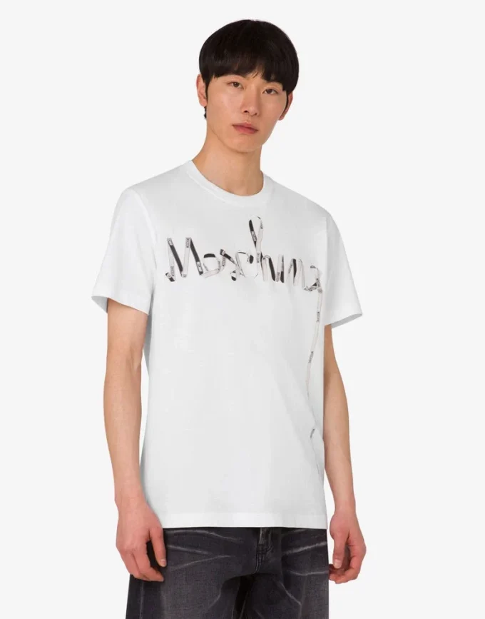 T-shirt en jersey de coton biologique imprimé