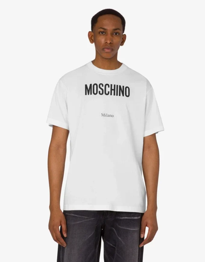 T-shirt en jersey de coton biologique imprimé