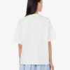 T-shirt en jersey de coton biologique imprimé T-shirt en jersey de coton biologique imprimé