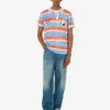 T-shirt en jersey de coton biologique imprimé T-shirt en jersey de coton biologique imprimé