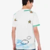 T-shirt en jersey de coton biologique imprimé