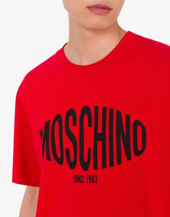 T-shirt en jersey de coton biologique imprimé