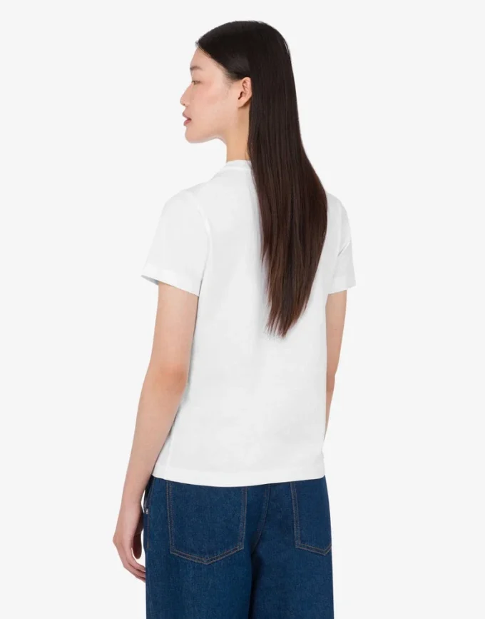T-shirt en jersey de coton biologique imprimé