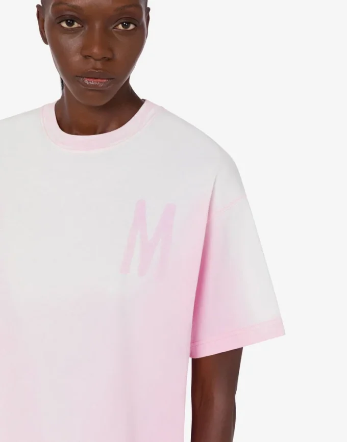 T-shirt en jersey de coton biologique imprimé T-shirt en jersey de coton biologique imprimé