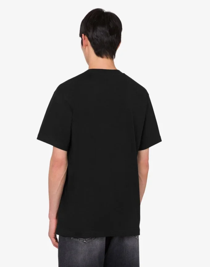 T-shirt en jersey de coton biologique imprimé