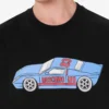 T-shirt en jersey de coton biologique imprimé