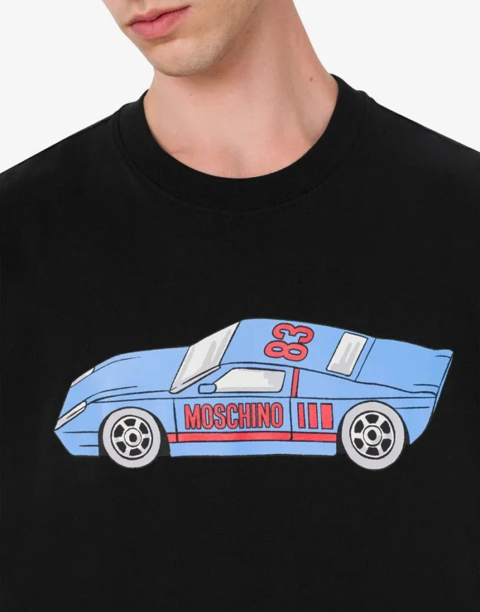 T-shirt en jersey de coton biologique imprimé
