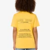T-shirt en jersey de coton biologique imprimé T-shirt en jersey de coton biologique imprimé