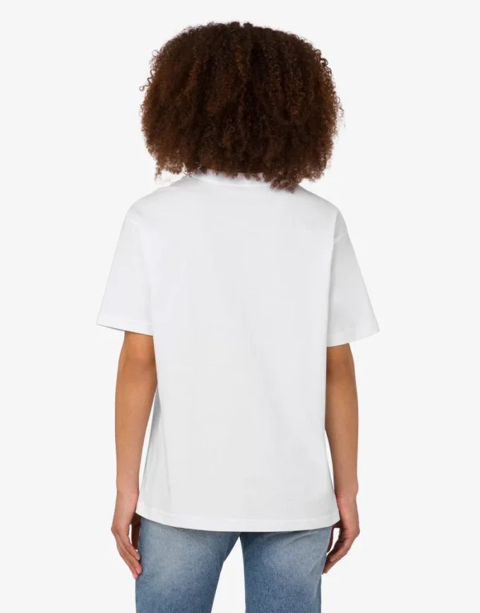 T-shirt en jersey de coton biologique imprimé T-shirt en jersey de coton biologique imprimé