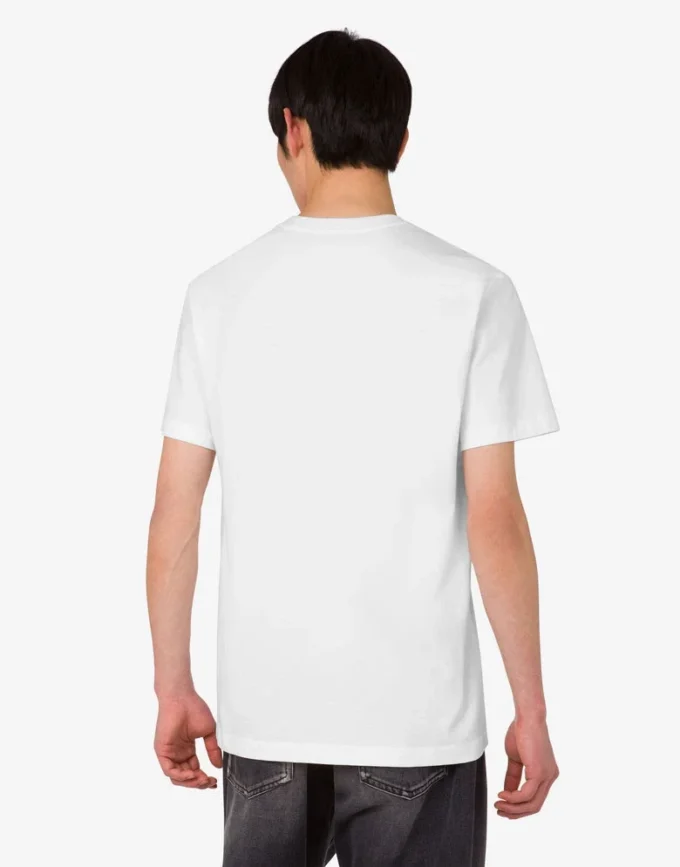 T-shirt en jersey de coton biologique imprimé