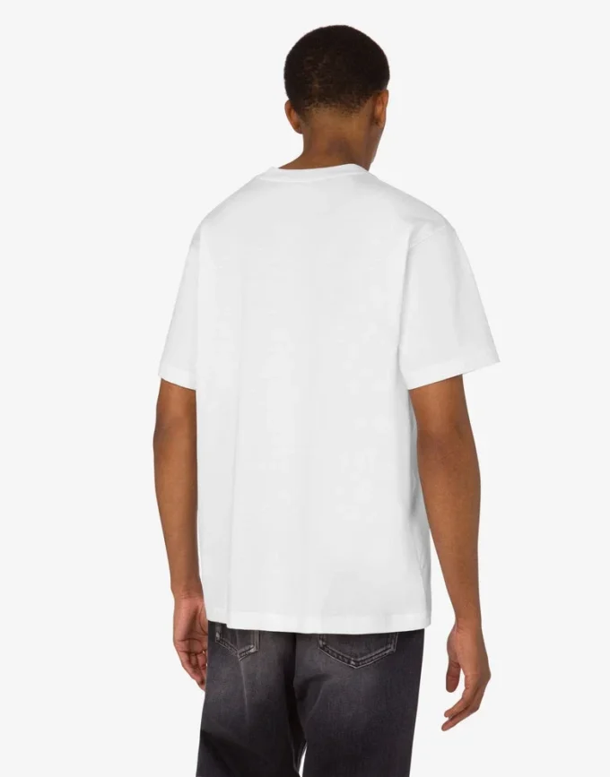 T-shirt en jersey de coton biologique imprimé