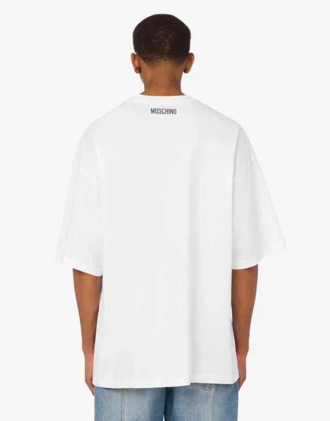 T-shirt en jersey de coton biologique imprimé T-shirt en jersey de coton biologique imprimé