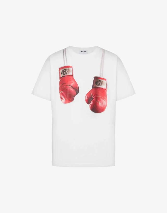 T-shirt en jersey de coton biologique imprimé